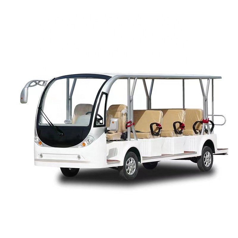 ISO, CE Certificate 72V Energy Saving Little Noise 14 Seater Electric Sightseeing Bus